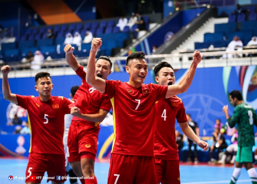 ĐT futsal Việt Nam kỳ vọng làm nên điều thần kỳ (Ảnh: VFF)