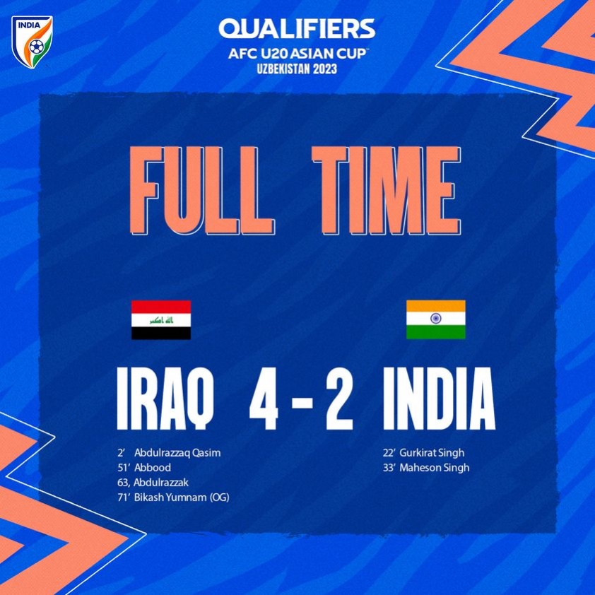 Rượt đuổi kịch tính, đại diện Nam Á không thể tạo nên bất ngờ trước Iraq 202900