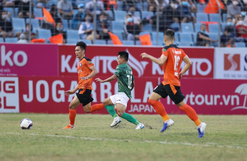 TP HCM vs Đà Nẵng hòa nhau 0-0 ở trận lượt đi