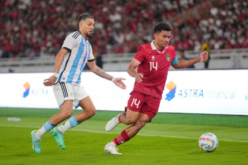 Không có Messi, Argentina chật vật đánh bại Indonesia 294002