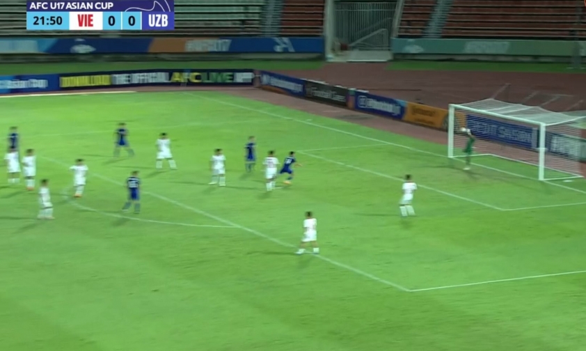 Trực tiếp U17 Việt Nam 0-0 U17 Uzbekistan: 'Rồng Vàng' lép vế 295541