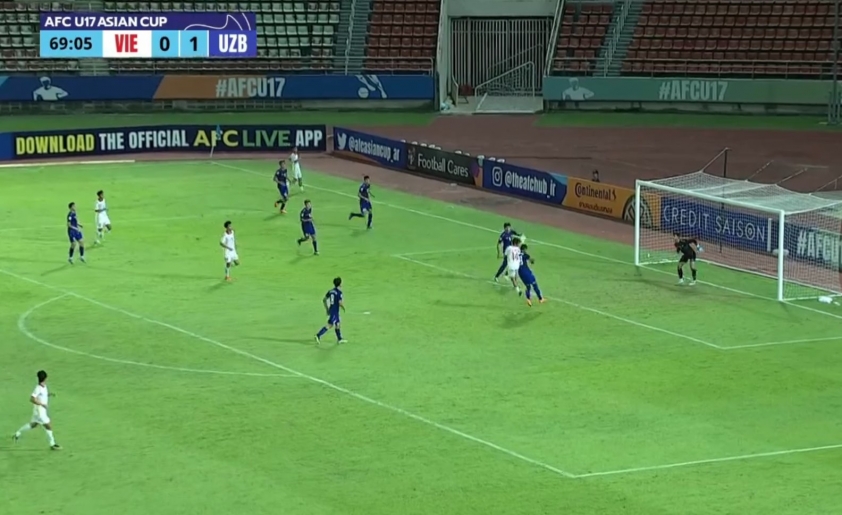 Trực tiếp U17 Việt Nam 0-1 U17 Uzbekistan: 'Rồng Vàng' lép vế 295562