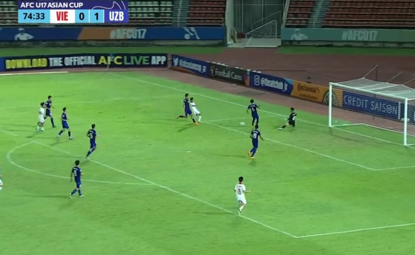 Trực tiếp U17 Việt Nam 0-1 U17 Uzbekistan: 'Rồng Vàng' lép vế 295566
