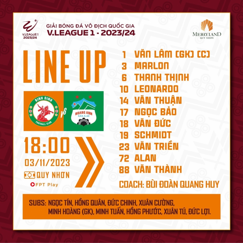 Trực tiếp Bình Định vs HAGL, 18h00 hôm nay 3/11 351225