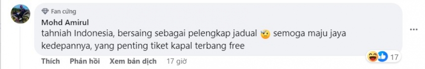 CĐV Đông Nam Á phản ứng bất ngờ khi Indonesia bị loại ở World Cup 359107