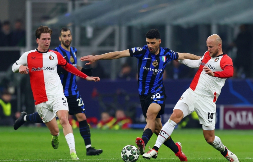 Khuất phục Feyenoord, Inter Milan điền tên vào tứ kết C1 603474