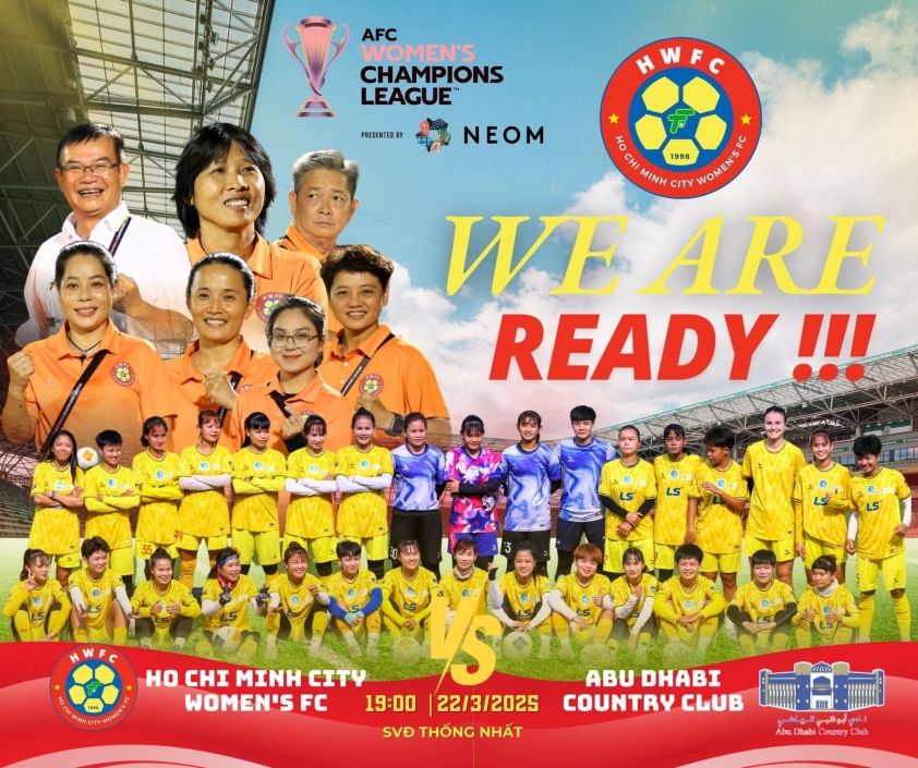 Trực tiếp TP HCM vs Abu Dhabi Country, 19h00 hôm nay 22/3 608902