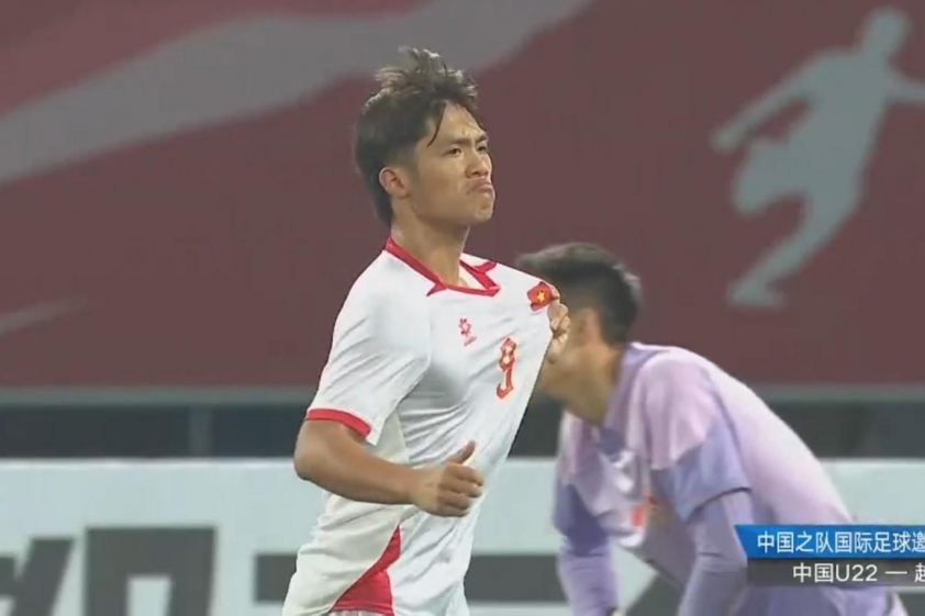 Trực tiếp U22 Việt Nam 1-0 U22 Trung Quốc: Quốc Việt mở điểm 610464