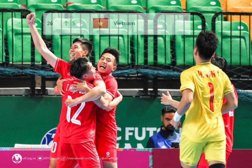 Việt Nam có thứ hạng cao nhất lịch sử trên BXH FIFA 695386