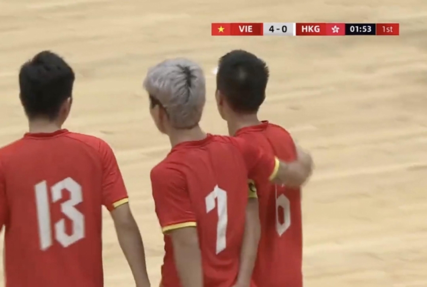 Trực tiếp futsal Việt Nam 3-0 Hồng Kông: Vỡ trận 708102