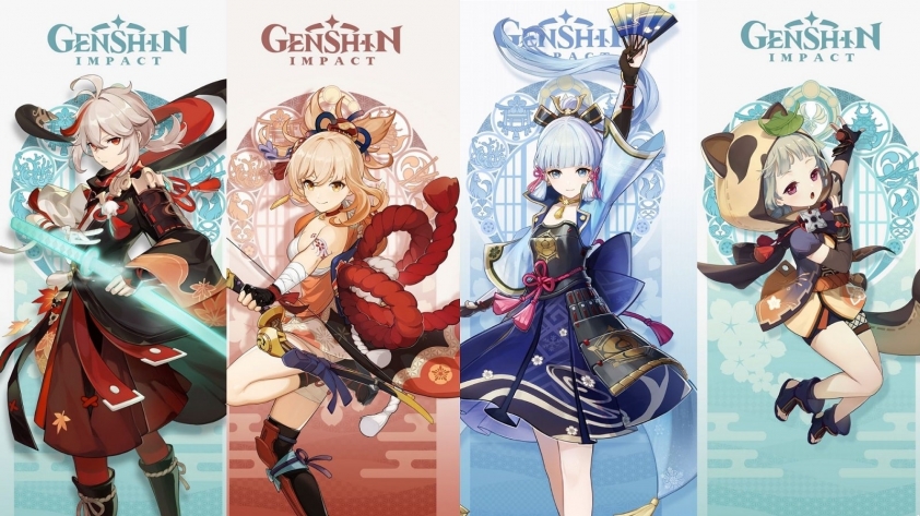 Inazuma-region-characters-Genshin-Impact