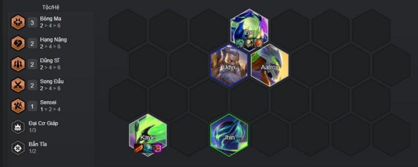 Cách chơi đội hình Kayle - Zac reroll DTCL mùa 15 704233