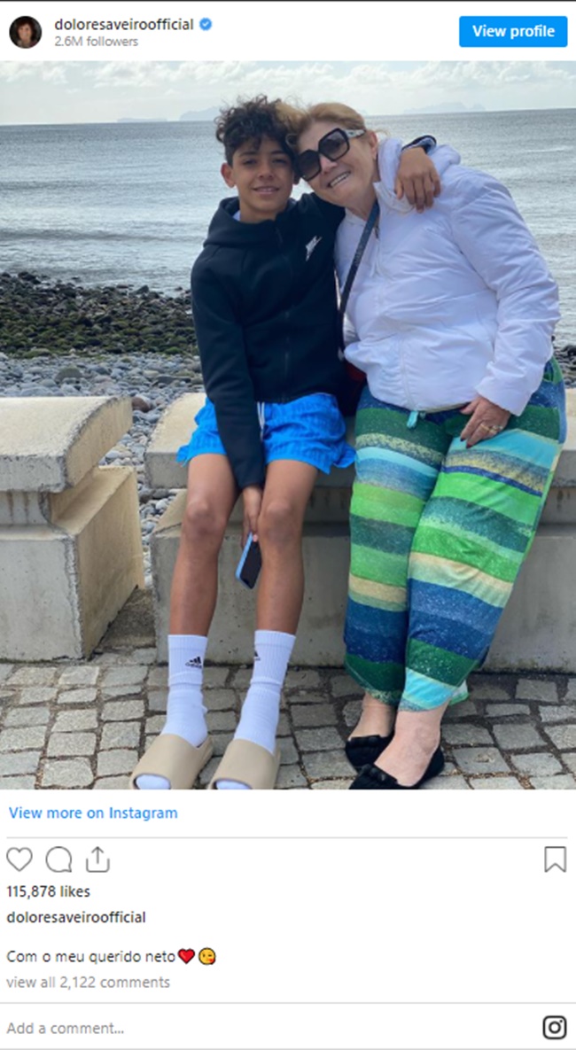Ronaldo gay gắt bảo vệ con trai trước những công kích 125978