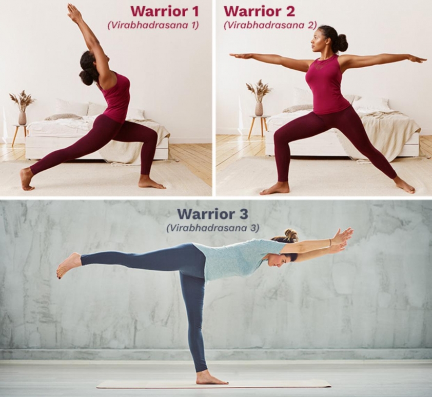 Các động tác yoga cơ bản cho chị em mới tập ngày đầu 464661