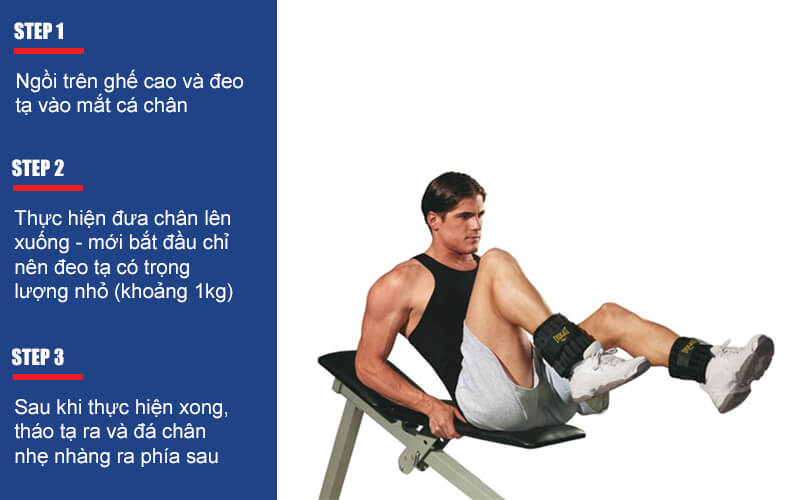 bài tập tăng chiều cao tạ chân