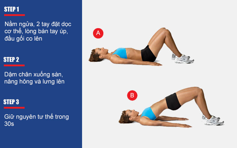 bài tập tăng chiều cao khung xương chậu