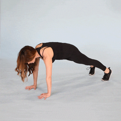  Full-body reverse pushup