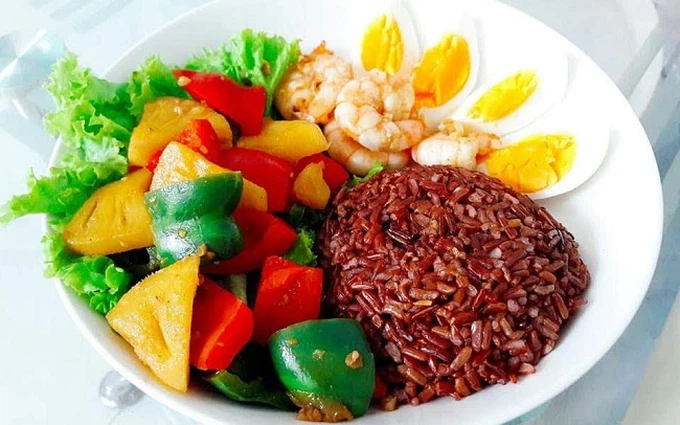 gạo lứt giảm cân