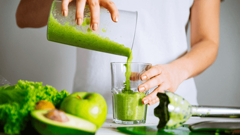 Sinh tố cần tây giảm cân