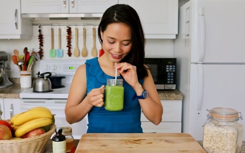 Sinh tố cần tây giảm cân
