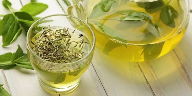 Detox trà xanh giảm cân