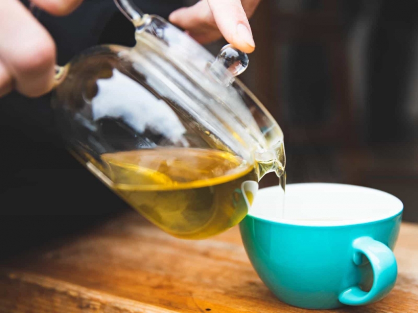 Detox trà xanh giảm cân