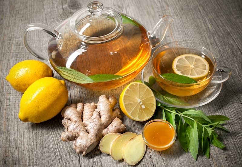 cách giảm cân bằng chanh và gừng