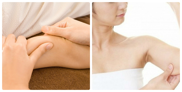 Massage giảm mỡ bắp tay