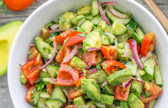 Salad bơ giảm cân