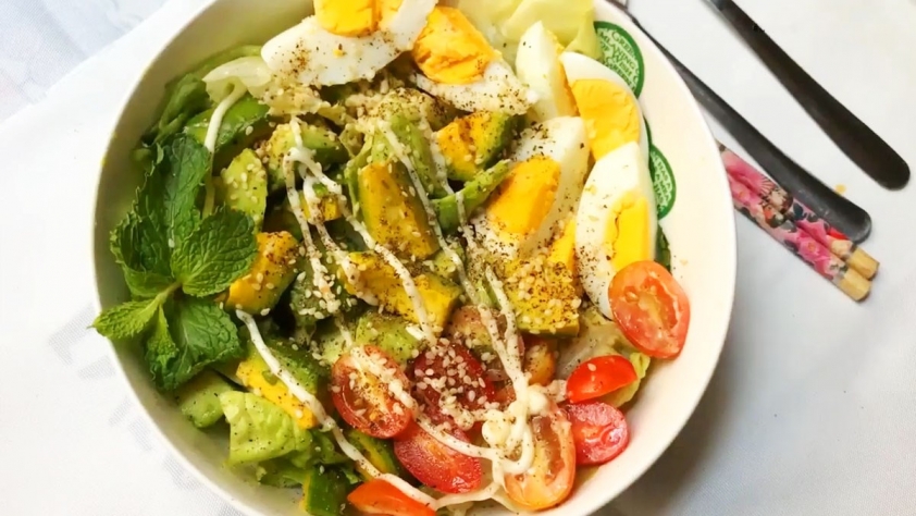 Salad bơ giảm cân