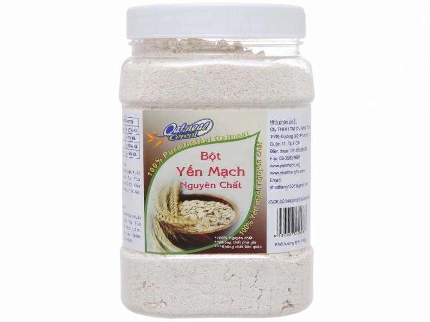 Bột yến mạch giảm cân nguyên chất Oatmeal Cereal