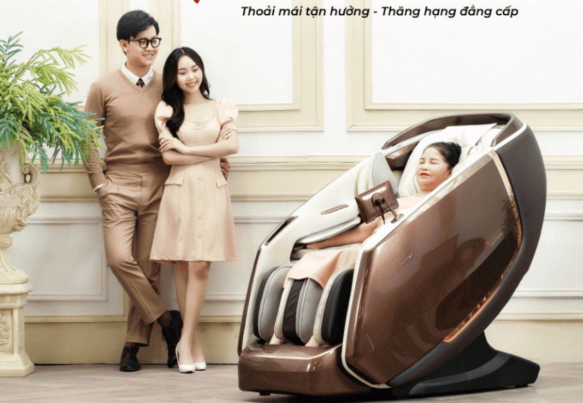 Cách chọn ghế massage toàn thân cho người cao tuổi