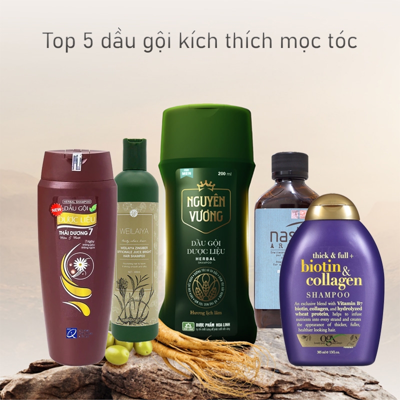 Dầu gội kích thích mọc tóc