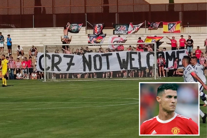bieu ngu khong chao don ronaldo