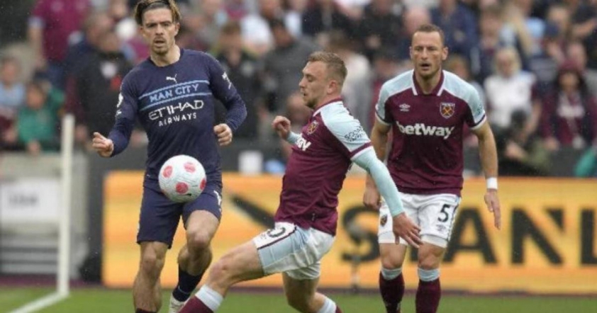 West Ham đã có một trận đấu vô cùng khó khăn trước Man City. Ảnh: Internet.