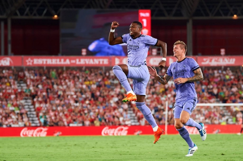 Alaba ấn định tỉ số cho Real Madrid. Ảnh: Internet.