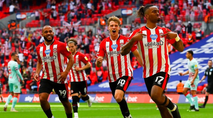 Brentford cũng có khởi đầu vô cùng tốt trong mùa giải năm nay. Ảnh: Internet.