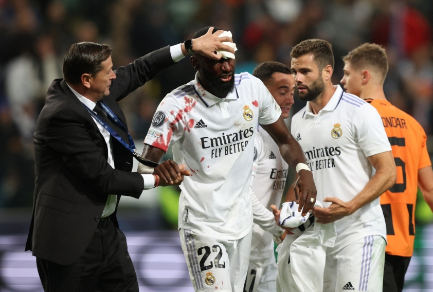 Rudiger gặp chấn thương cực nặng sau pha đổ máu trước Shakhtar Donetsk 201458