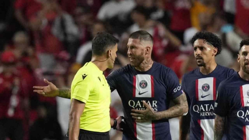 Sergio Ramos đối diện án phạt cực nặng sau tấm thẻ đỏ trước Reims 201618