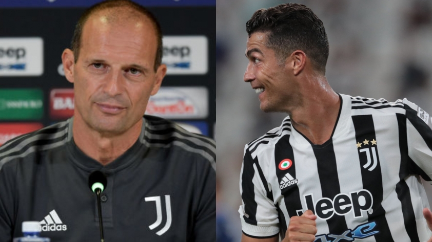 Max Allegri 'cay cú' đổ lỗi cho Ronaldo sau chuỗi trận tệ hại của Juventus 203520
