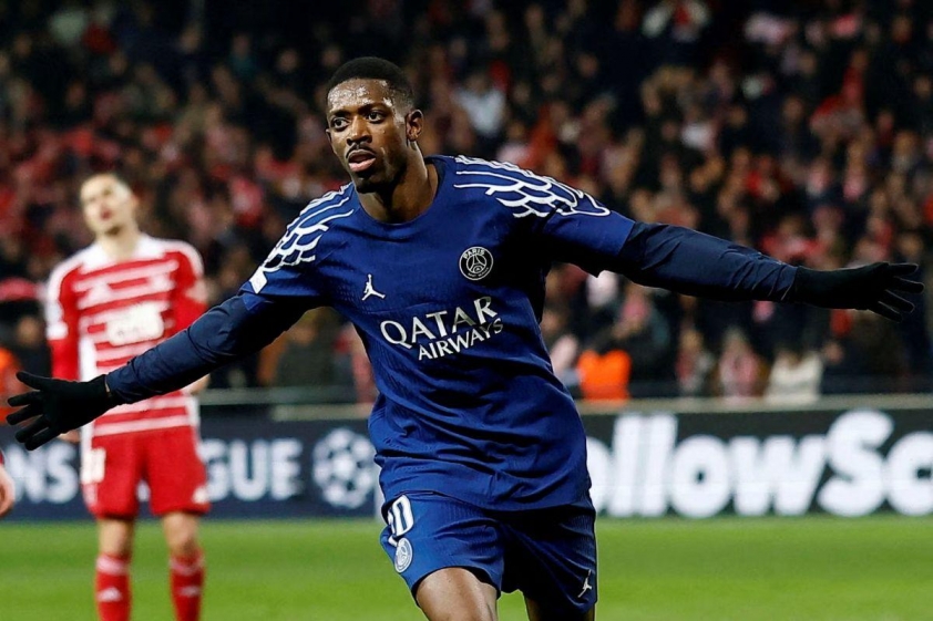 Với phong độ chói sáng của mình, Dembele đang là đầu tàu của PSG năm nay (Nguồn: Internet)