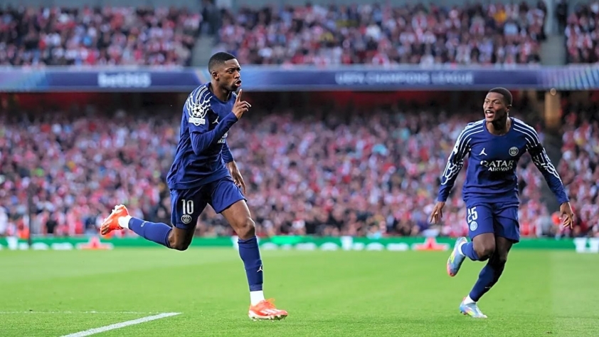 Dembele là một mắt xích quan trọng trong lối chơi của PSG. Nguồn: Yardbarker