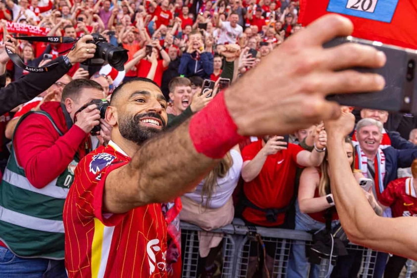 Salah cũng đang đứng trước cơ hội phá kỷ lục của riêng mình. Nguồn: This Is Anfield