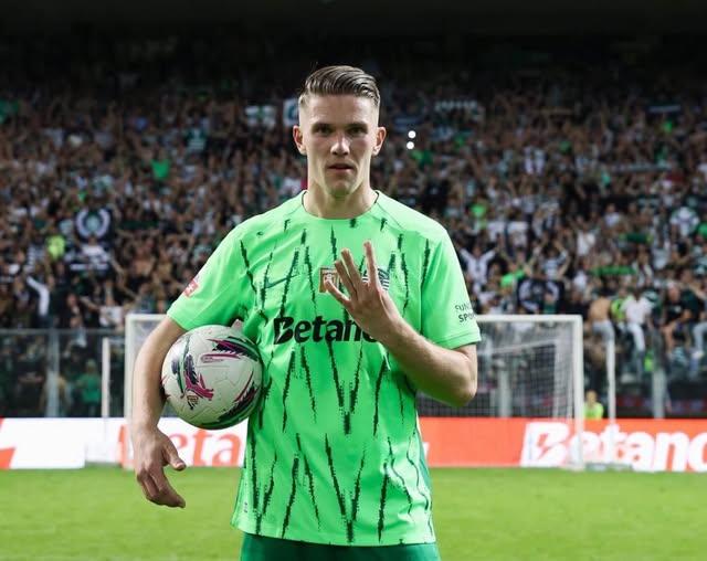 Sporting Lisbon vẫn muốn giữ chân Gyokeres ở kỳ chuyển nhượng mùa hè này. Ảnh: CLB