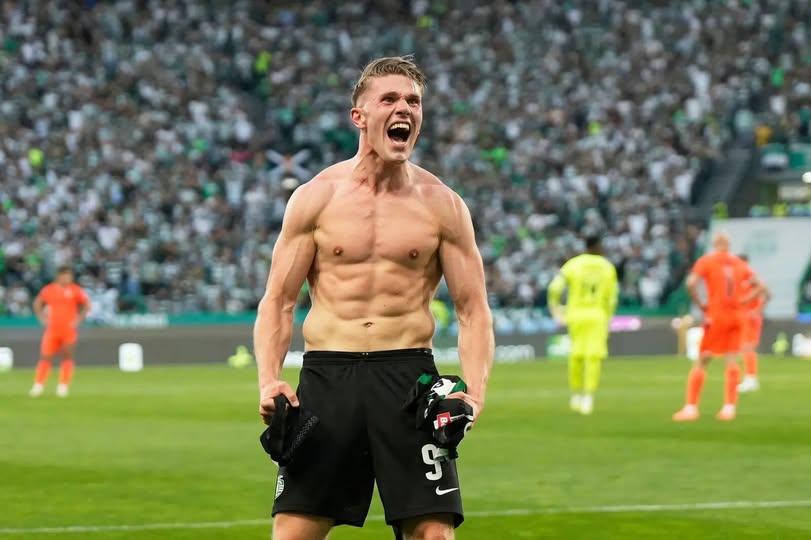 Gyokeres đã có 1 mùa giải chói sáng trong màu áo Sporting Lisbon. Ảnh: CLB