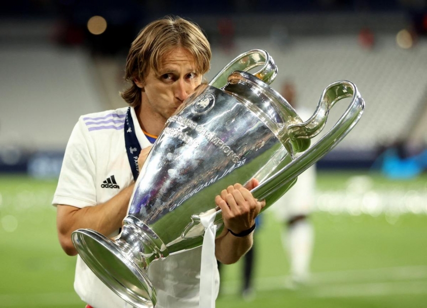 Modric chính là huyền thoại sống của Real Madrid.