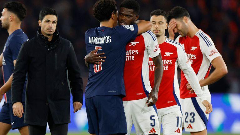 PSG đã đánh bại tất cả các đội đến từ Anh ở C1 năm nay. Nguồn: Sky News