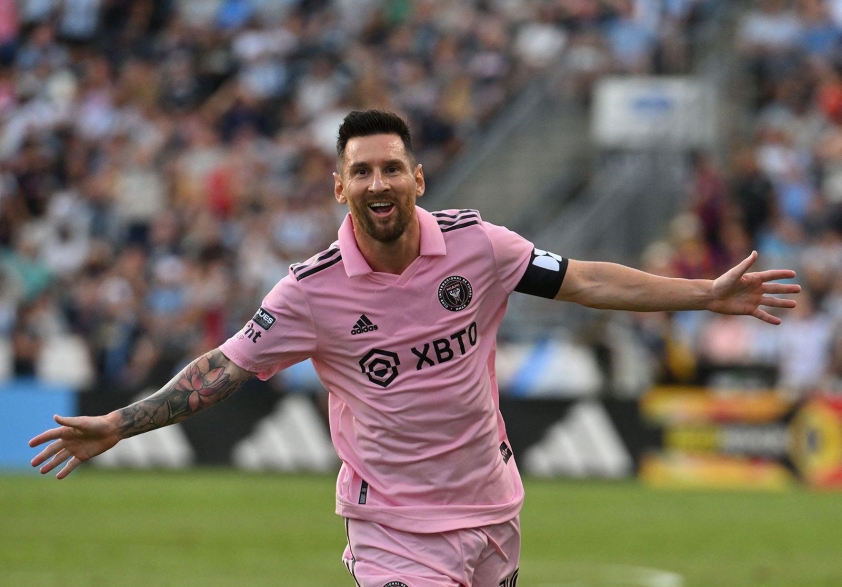 Messi đang dần trở thành biểu tượng của đội bóng. Ảnh: Daily mail