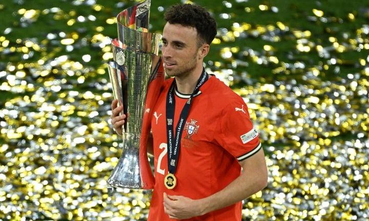 UEFA Nations League 2025 danh hiệu lớn gần nhất và là cuối cùng của Diogo Jota