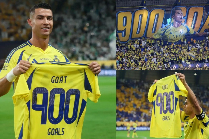 Ronaldo đang hướng đến mục tiêu ghi 1.000 bàn trong sự nghiệp (Ảnh: GOAL).